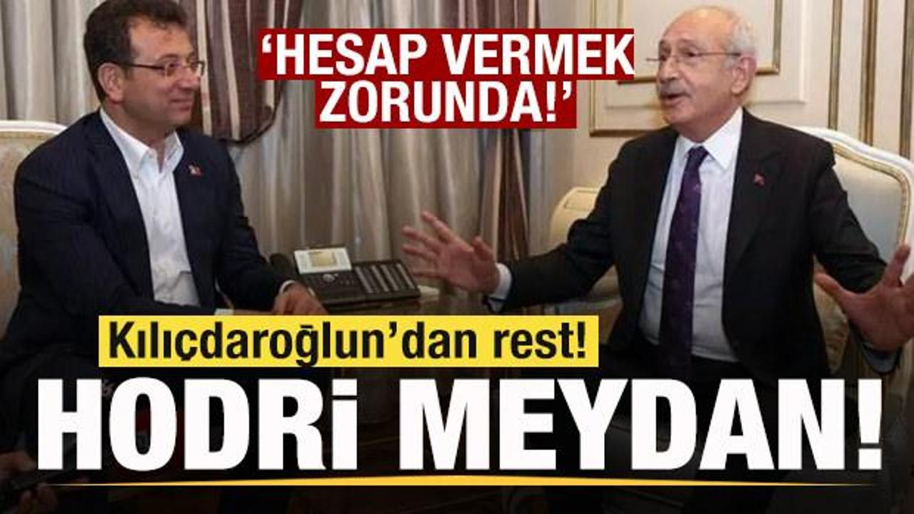 Kılıçdarğlu’ndan rest! ‘Hodri meydan’ deyip açıkladı: Hesap vermek zorunda!