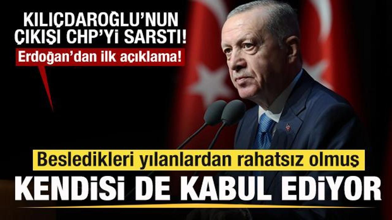 Kılı&ccedil;daroğlu'nun &ccedil;ıkışı CHP'yi sarstı! Erdoğan'dan son dakika a&ccedil;ıklaması
