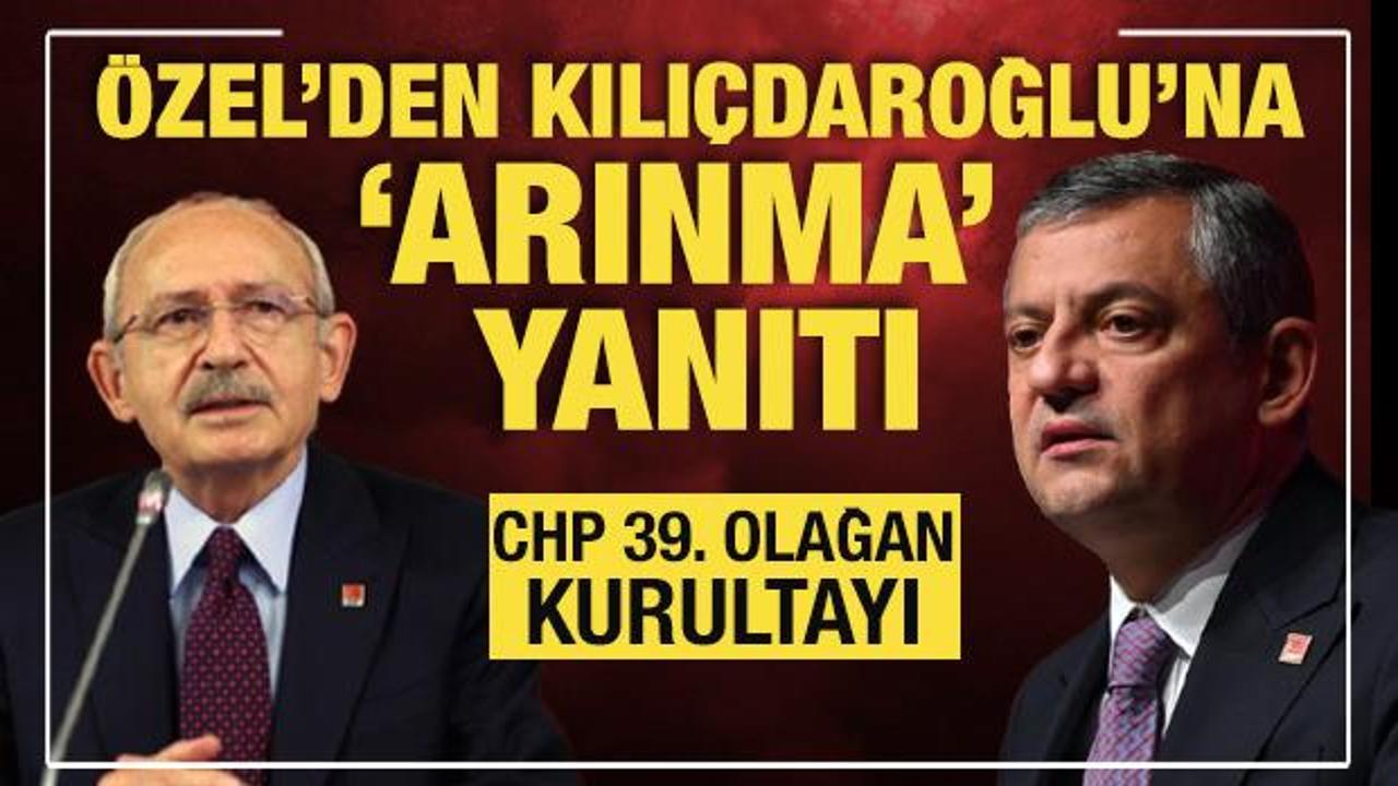 Özgür Özel'den Kemal Kılıçdaroğlu'na 'arınma' yanıtı
