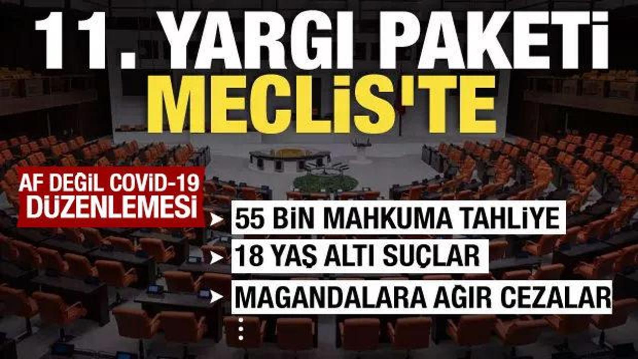 Son dakika: 11. Yargı Paketi Meclis'e sunuldu! İşte tüm maddeler...