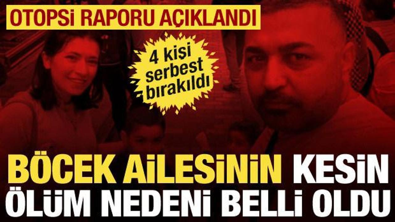 Son dakika: B&ouml;cek ailesinin otopsi raporu a&ccedil;ıklandı! Neden zehirlendikleri belli oldu
