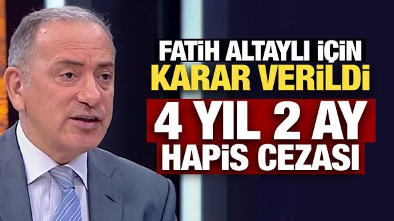 Son dakika: Fatih Altaylı i&ccedil;in mahkeme kararını verdi!