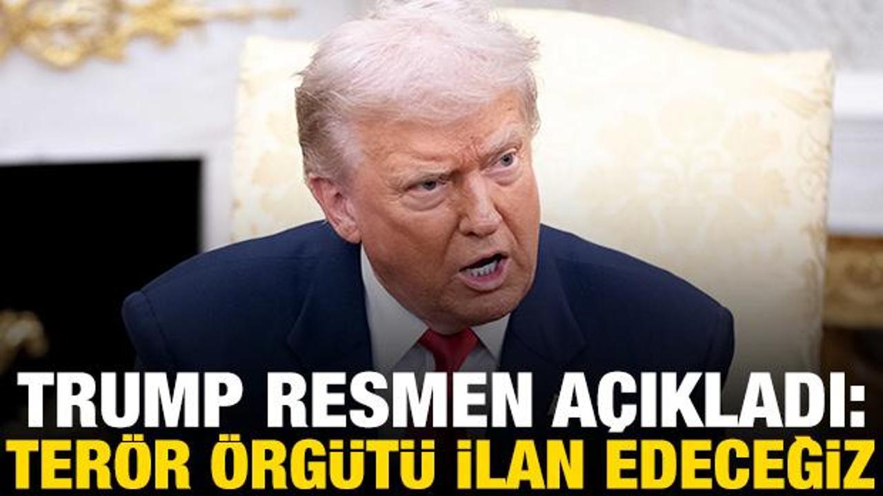 Trump, M&uuml;sl&uuml;man Kardeşler'i ter&ouml;r &ouml;rg&uuml;t&uuml; ilan etti