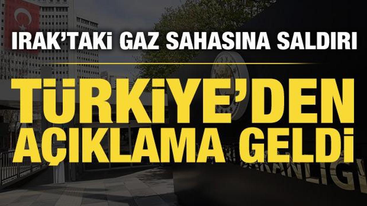 T&uuml;rkiye'den Irak'taki saldırıya kınama
