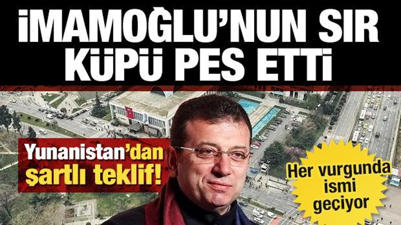 Yunanistan&rsquo;a firar etmişti! İmamoğlu&rsquo;nun adamı pes etti: Tutuklamazsanız itiraf&ccedil;ı olurum