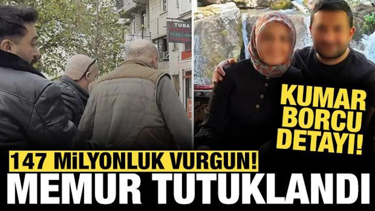 147 milyon liralık hırsızlık skandalında ilk ifade! Gözaltındaki memur tutuklandı