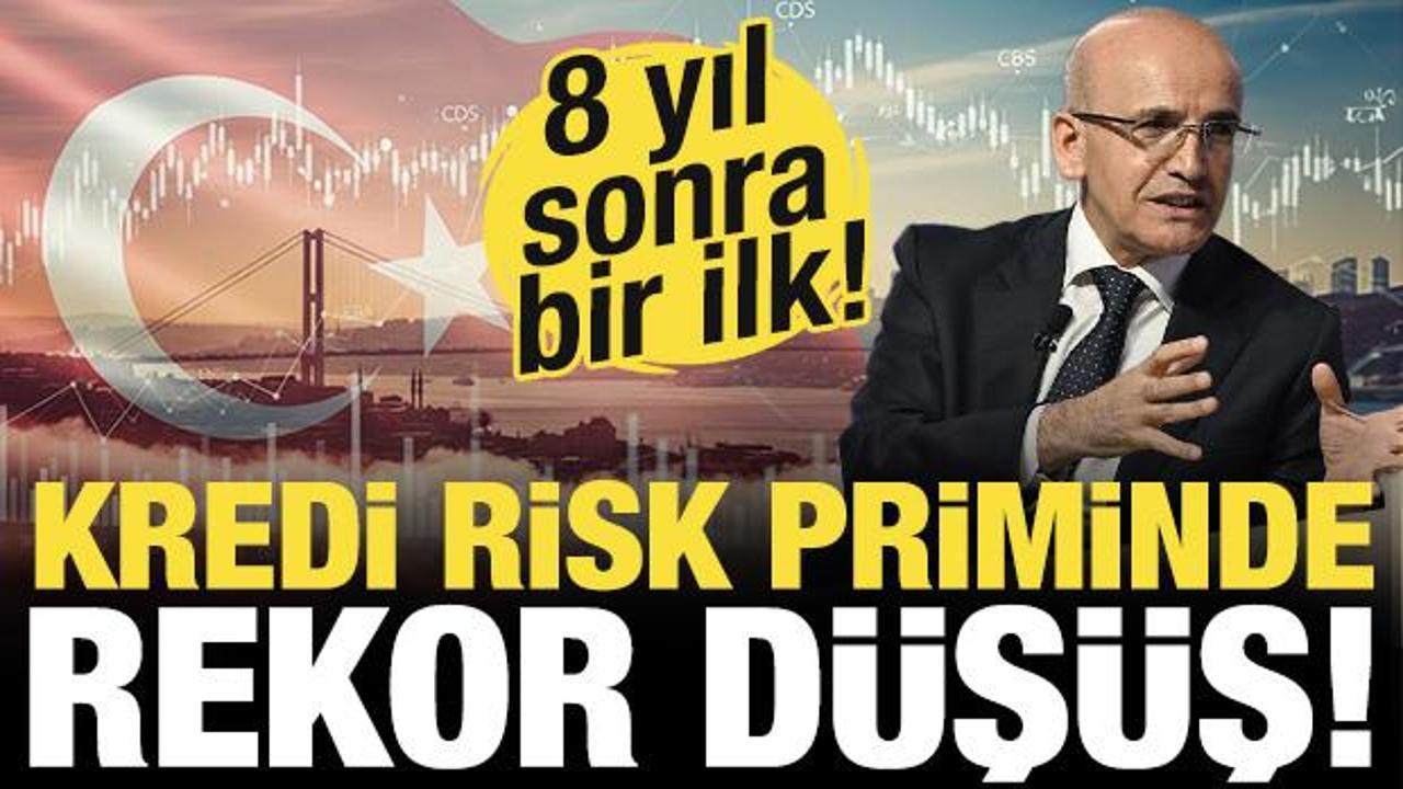 8 yıl sonra bir ilk: Türkiye'nin 5 yıllık kredi risk priminde rekor düşüş!