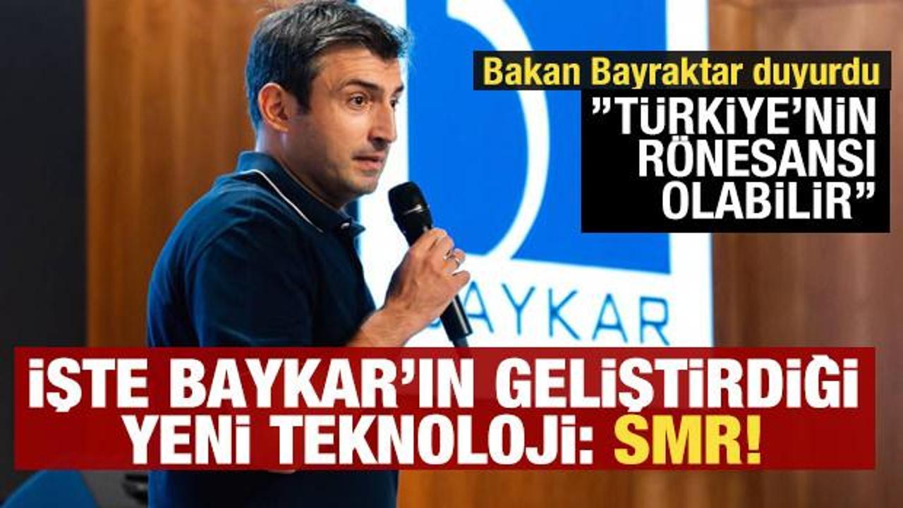 Bakan Bayraktar duyurdu: Baykar n&uuml;kleer teknoloji geliştiriyor