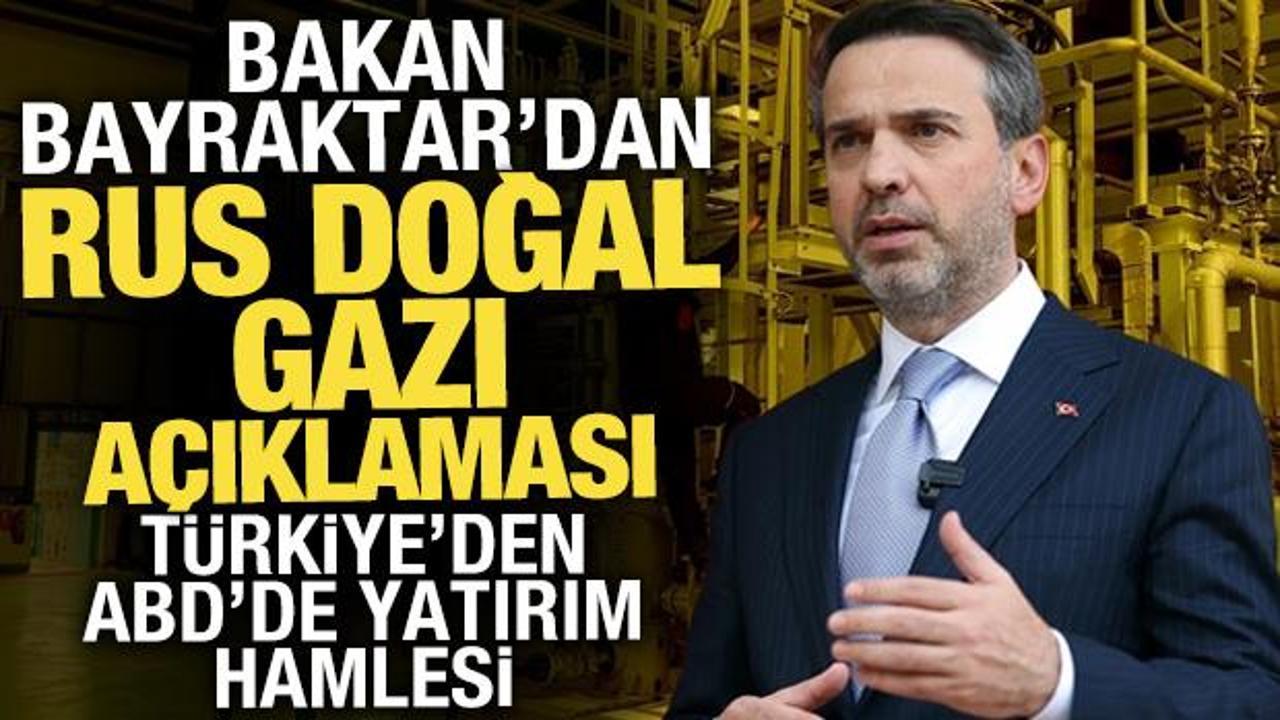 Bayraktar: Rusya ile gaz alım kontratları bir yıl uzatılacak