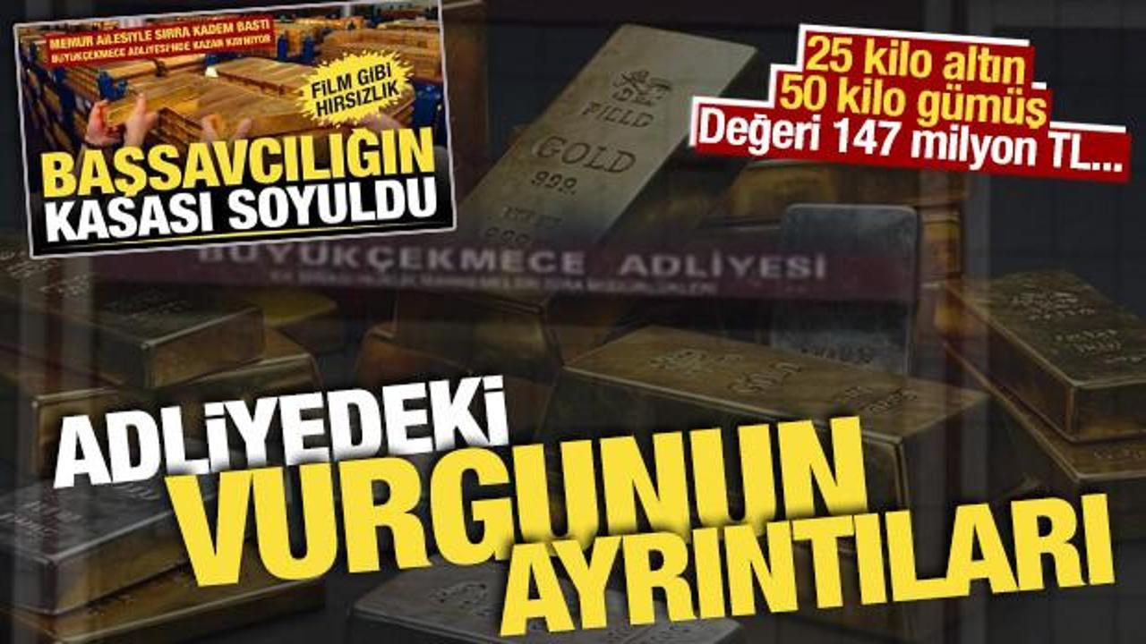 B&uuml;y&uuml;k&ccedil;ekmece Adliyesi&rsquo;ndeki 147 milyon liralık vurgunun ayrıntıları ortaya &ccedil;ıktı