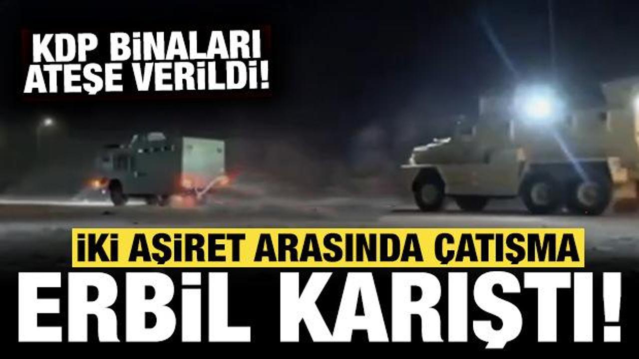 Erbil'de tansiyon y&uuml;ksek: Herki aşireti ve Barzani g&uuml;&ccedil;leri arasında &ccedil;atışma