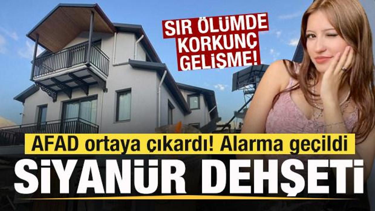 Gen&ccedil; kadının sır &ouml;l&uuml;m&uuml;nde yeni gelişme! AFAD ortaya &ccedil;ıkardı! Evde siyan&uuml;r tespit edildi