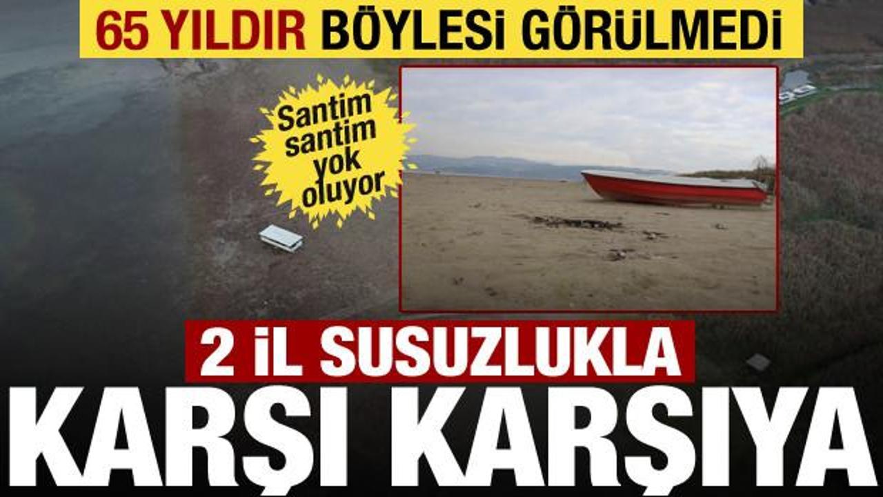 Her geçen gün azalıyor! 2 ilde yaşayan vatandaşlar susuzlukla karşı karşıya