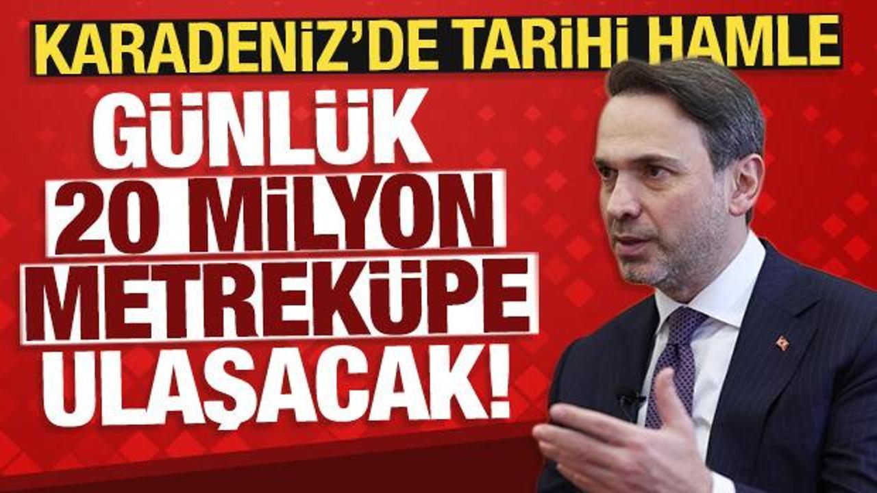 Karadeniz&rsquo;de tarihi hamle! Osman Gazi sahaya iniyor: G&uuml;nl&uuml;k 20 Milyon metrek&uuml;pe ulaşacak!