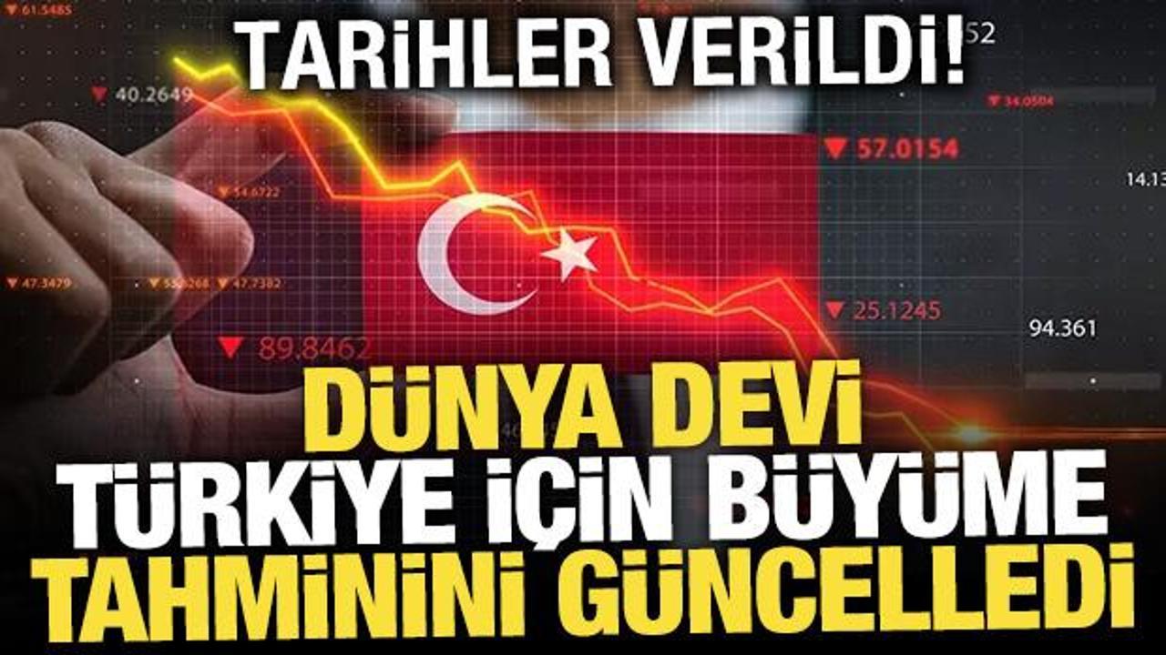 OECD, T&uuml;rkiye ekonomisi i&ccedil;in bu yıl ve 2026'ya ilişkin b&uuml;y&uuml;me tahminini y&uuml;kseltti