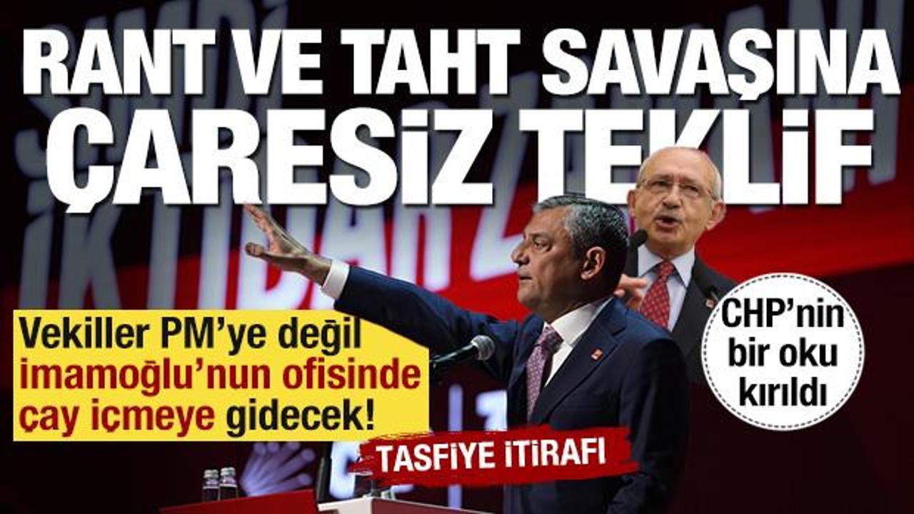 &Ouml;zel&rsquo;den i&ccedil; kavga mesajı... PM&rsquo;de sinsi hamle: Ok kırıldı! Vekil s&uuml;rg&uuml;n&uuml;ne &lsquo;CAO&rsquo; form&uuml;l&uuml;