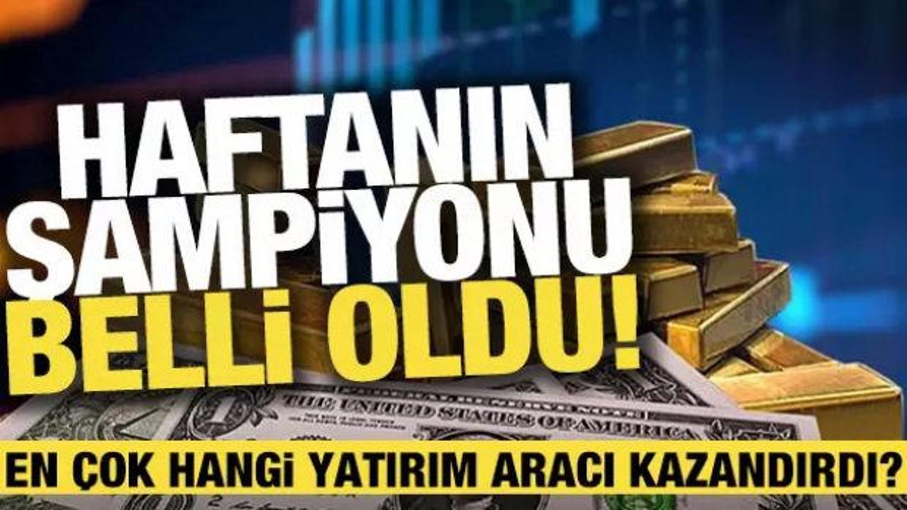 Şampiyon belli oldu! İşte haftanın en &ccedil;ok kazandıranları