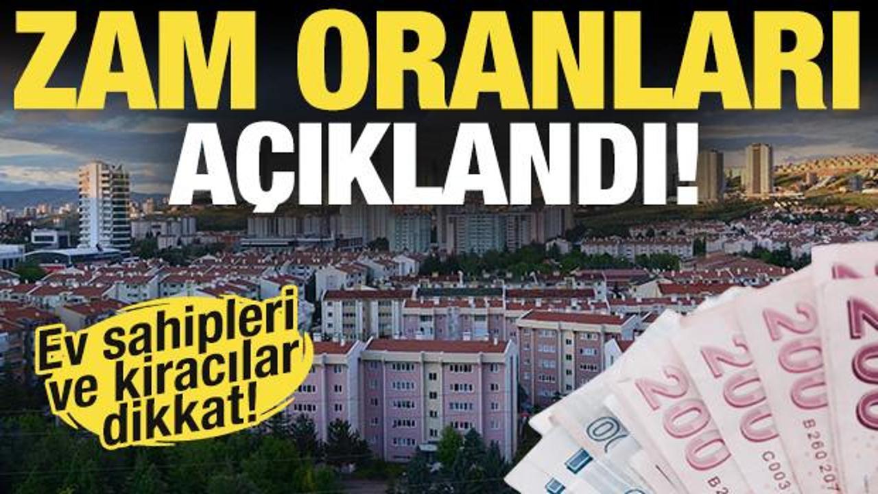 Son Dakika: Aralık ayı kira artış oranı belli oldu! Kira &uuml;cretleri ne kadar olacak?