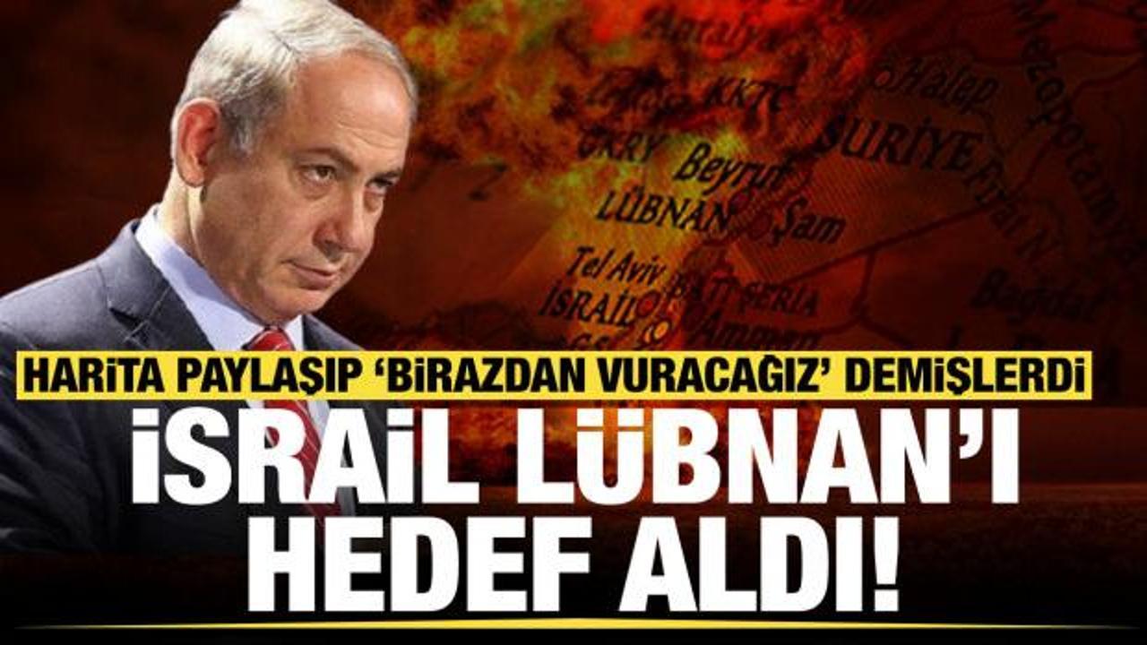 Son dakika... İsrail, L&uuml;bnan'ı vuruyor: Bina hedef alındı! 