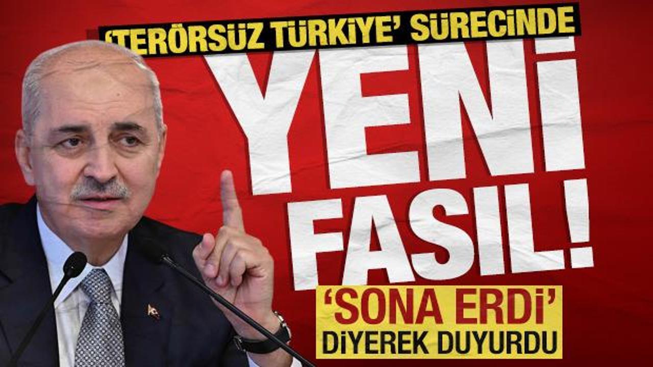 SON DAKİKA: TBMM Başkanı Numan Kurtulmuş: "Komisyonda dinleme faslı sona ermiştir"