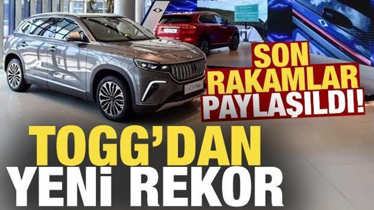 Togg elektrikli otomobil pazarında liderliğe y&uuml;kseldi