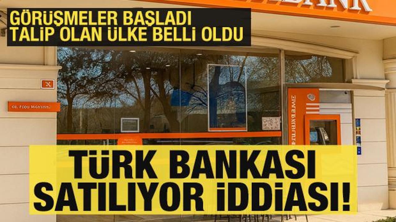 T&uuml;rk bankası satılıyor iddiası! Kazaklar talip oldu