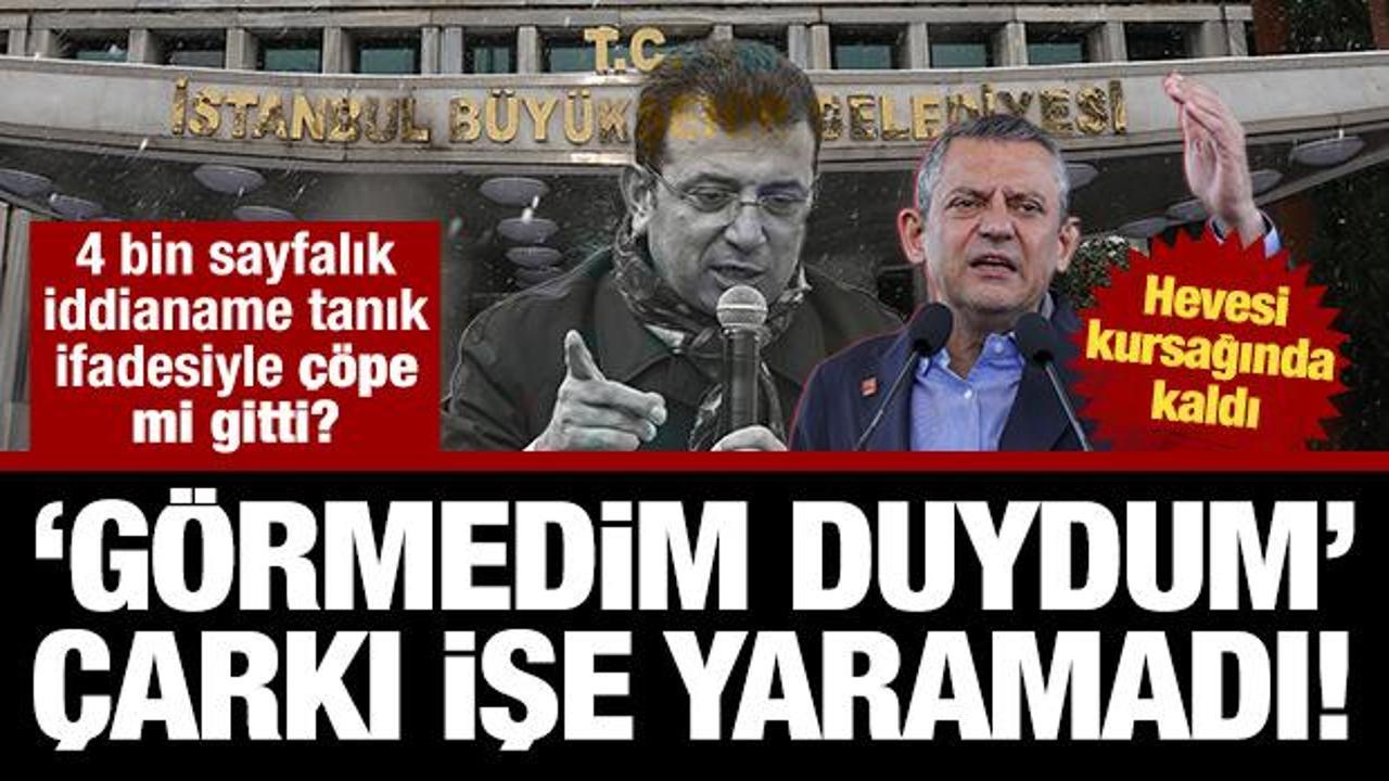 4 bin sayfalık iddianame tanık ifadesiyle &ccedil;&ouml;pe mi gitti? &Ouml;zel&rsquo;in hevesi kursağında kaldı