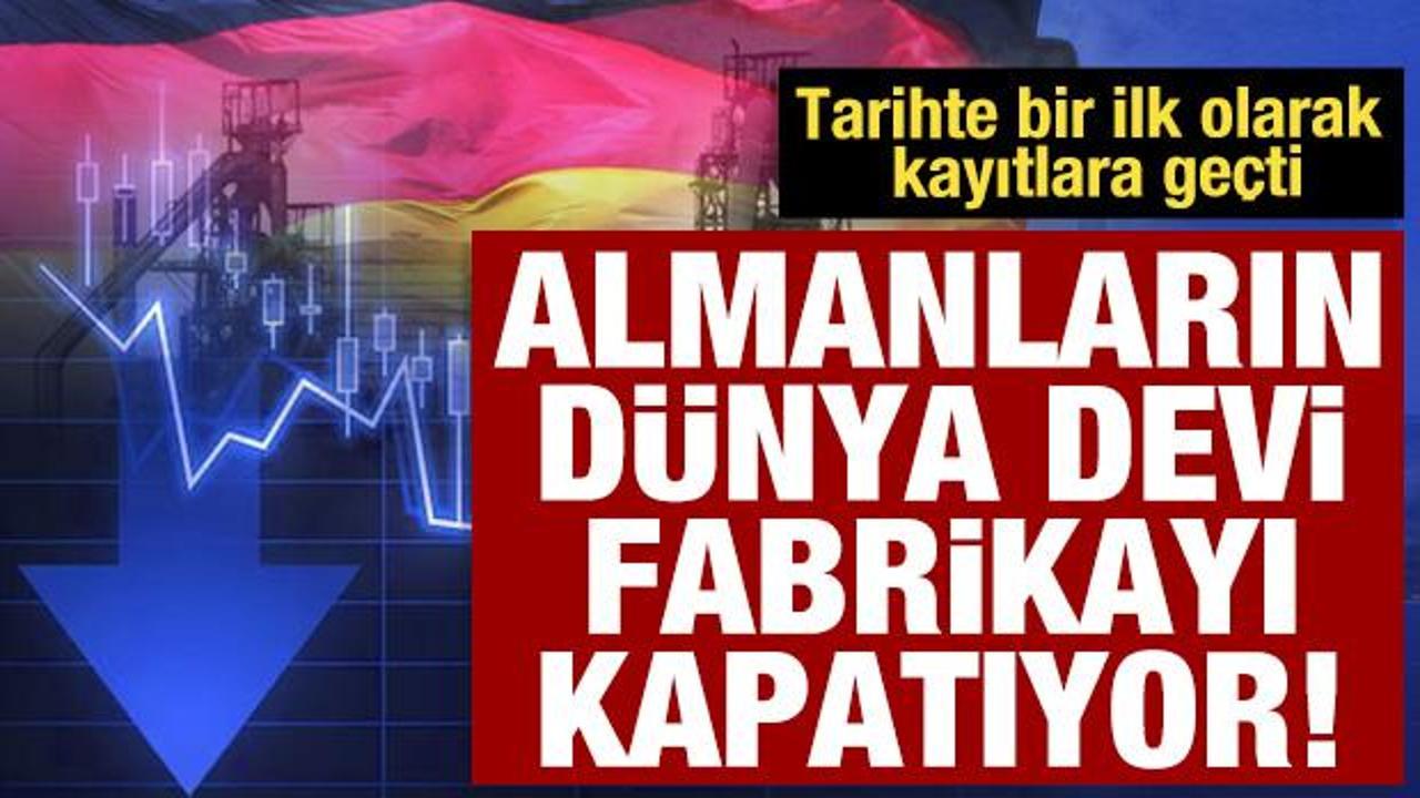 Alman devi fabrikayı kapatıyor: 88 yıl sonra bir ilk.. T&uuml;rkiye'de en &ccedil;ok satan markalardan