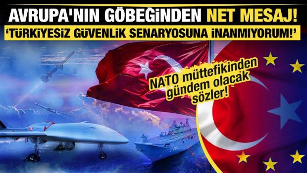 Bel&ccedil;ikalı Bakan'dan itiraf gibi a&ccedil;ıklama: T&uuml;rkiyesiz g&uuml;venlik senaryosuna inanmıyorum!