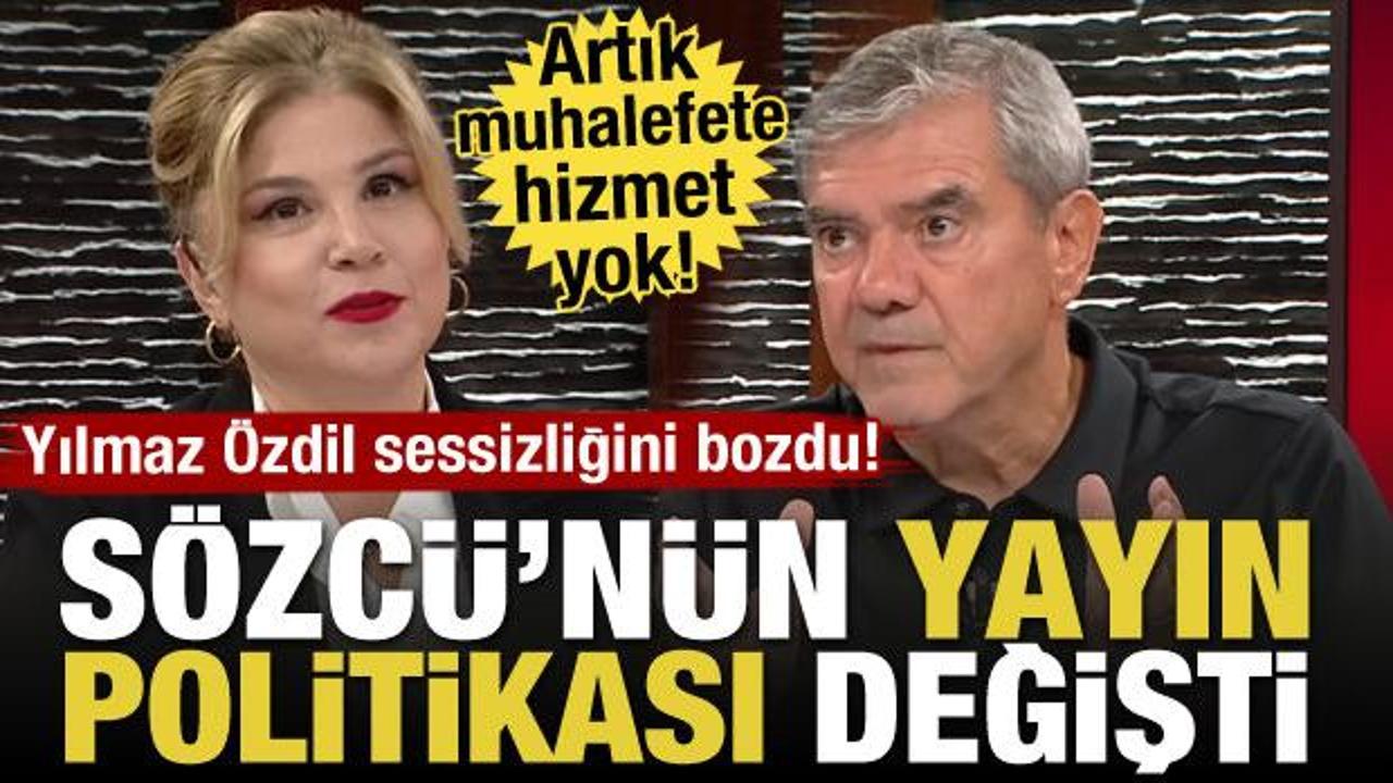 Canlı yayında ilan edildi! S&ouml;zc&uuml; yayın politikasını değiştirdi