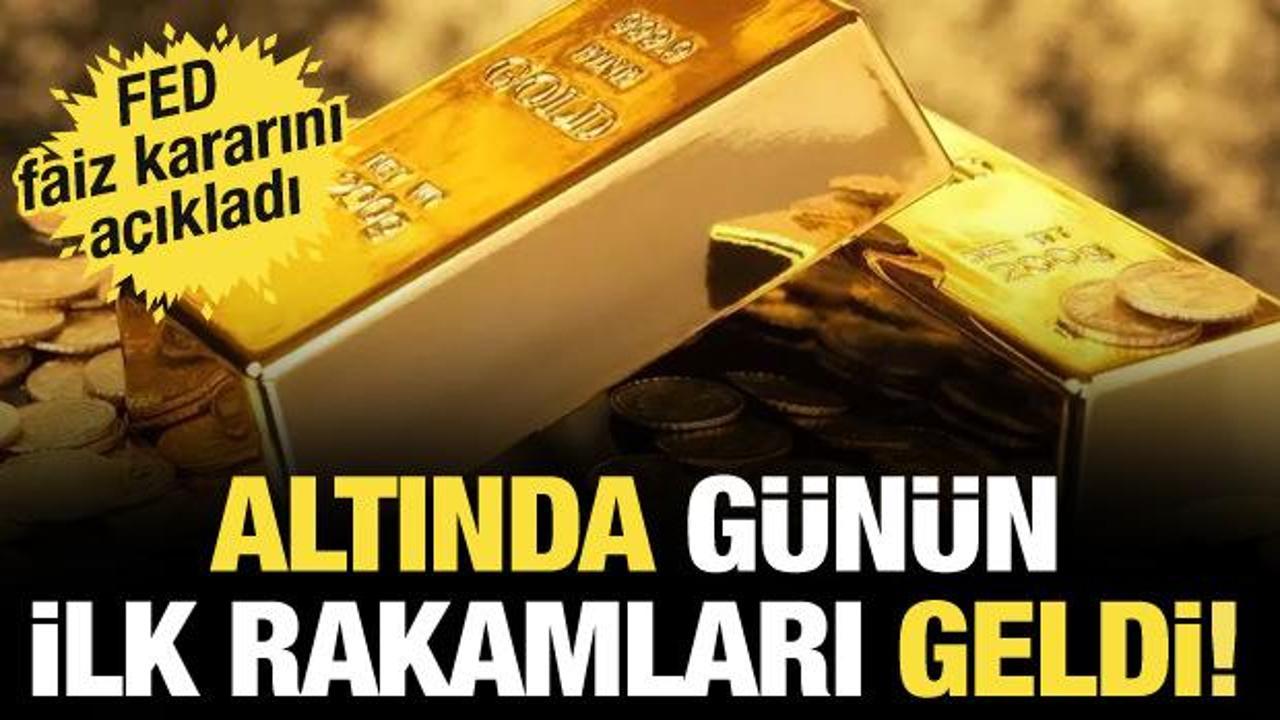 FED faiz kararını açıkladı: Altında günün ilk rakamları geldi
