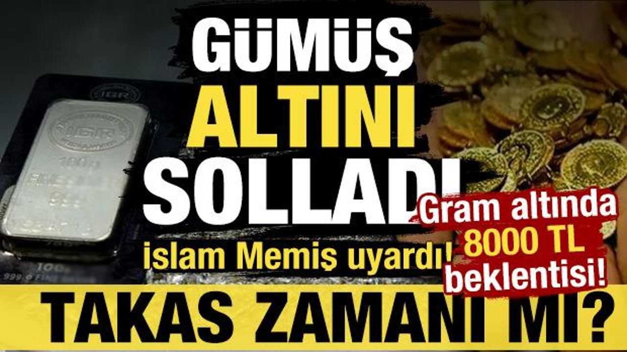 G&uuml;m&uuml;ş altını solladı, İslam Memiş uyardı: Takas zamanı mı?