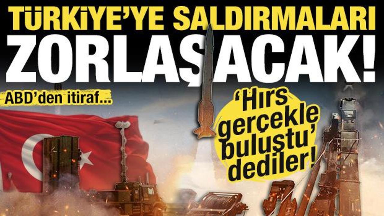 'Hırs ger&ccedil;ekle buluştu' dediler! ABD basını: Artık T&uuml;rkiye'ye saldırmaları zorlaşacak!