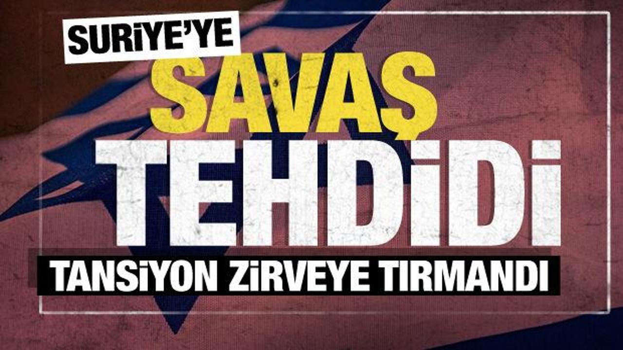 İsrailli bakandan Suriye'ye tehdit: Savaş kaçınılmaz