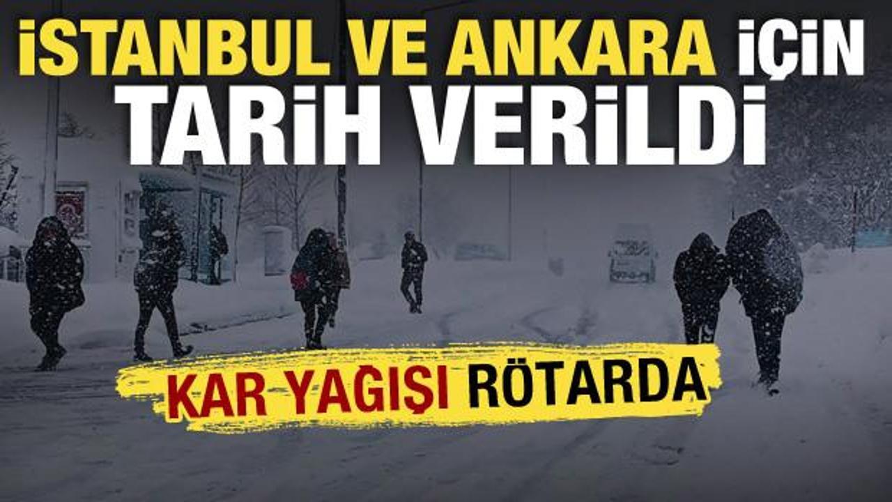 İstanbul ve Ankara&rsquo;da kar bekleyişi uzadı: Uzmanlar tarih verdi!
