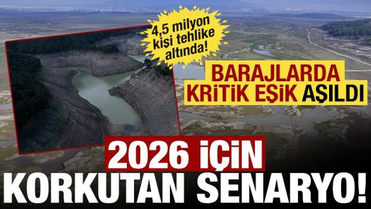 İzmir'de barajlar kuruyor, kritik eşik aşıldı: &Ouml;n&uuml;m&uuml;zdeki yaz daha tehlikeli olacak!