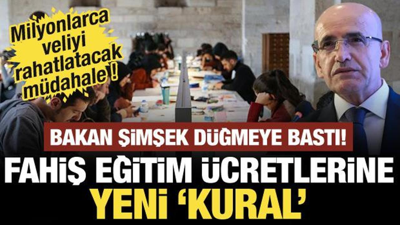 Milyonlarca veliyi ilgilendiriyor! Özel okul ve üniversite ücretlerine 'kural' geliyor