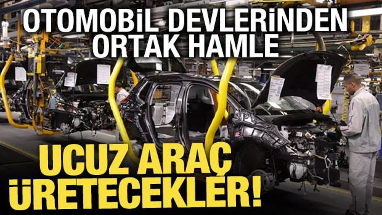 Otomobil devleri Ford ve Renault ortak üretecek