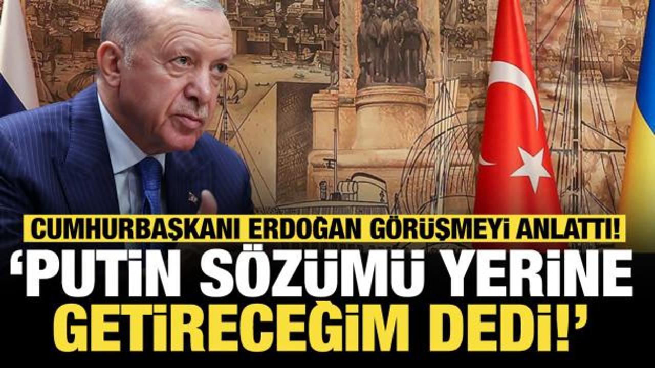 Son dakika... Cumhurbaşkanı Erdoğan'dan Putin'e barış i&ccedil;in net mesaj