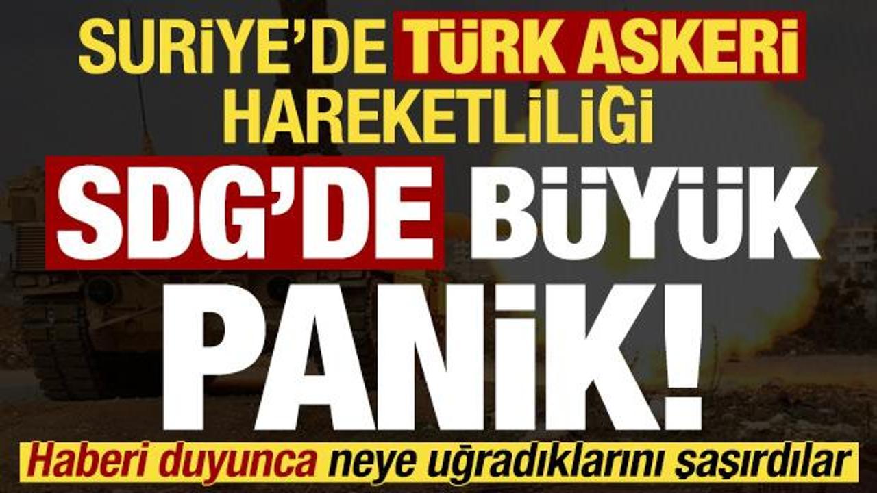 Son dakika: Suriye'de sıcak gelişme! TSK hareketliliği sonrası SDG'yi büyük panik sardı..
