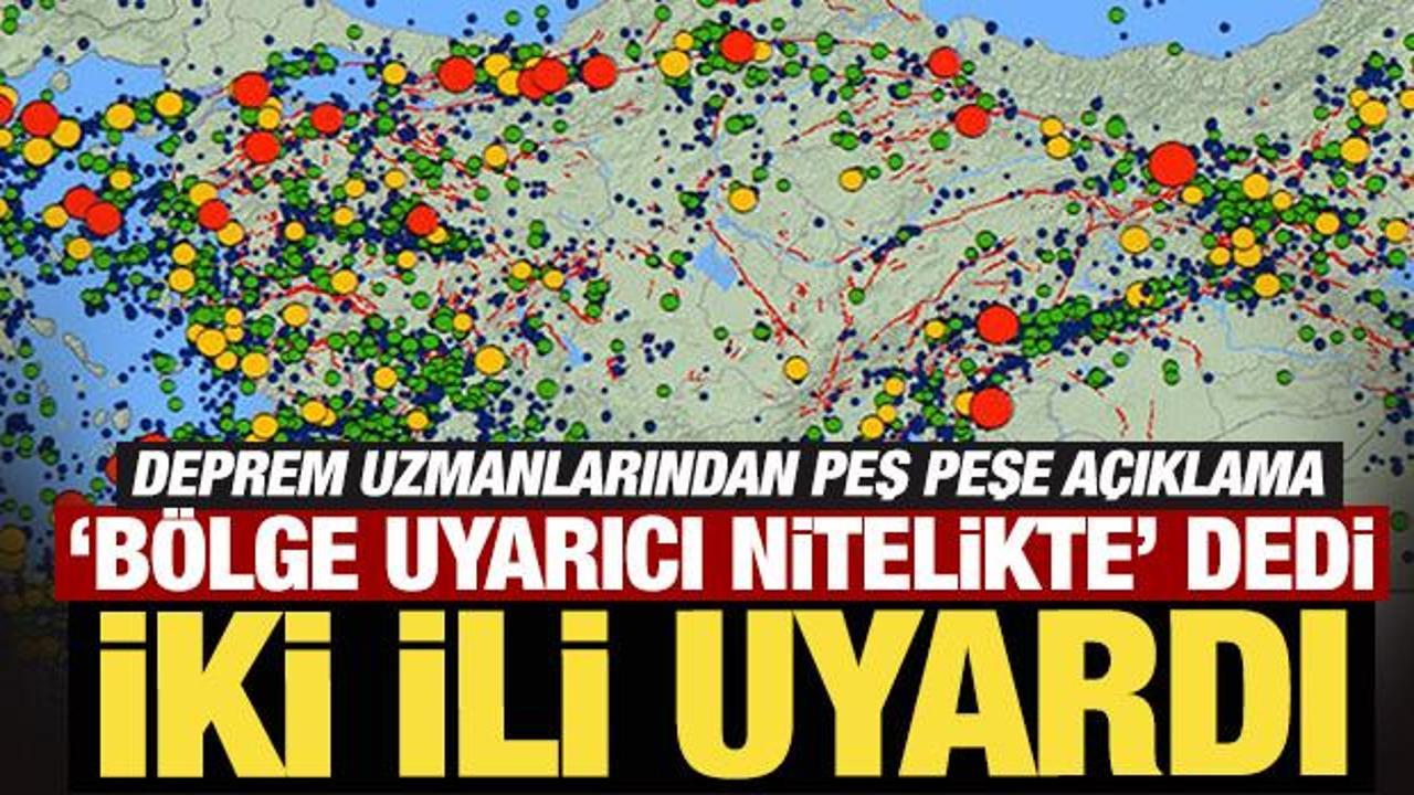 Van depremi sonrası korkutan uyarı! Prof. Dr. Şükrü Ersoy iki ili işaret etti