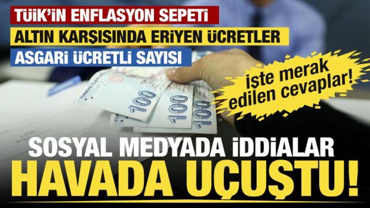 Yeni asgari ücret zam pazarlığı devam ederken sosyal medyayı karıştıran iddialara cevaplar