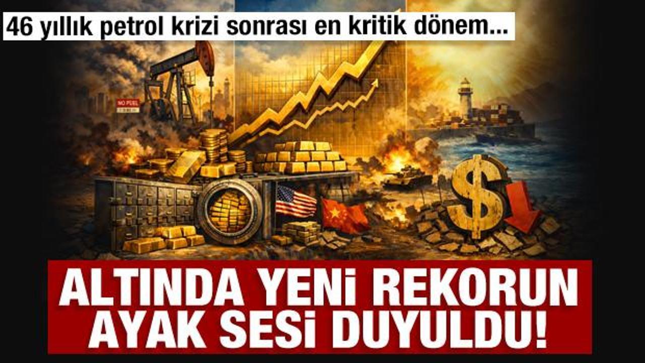 Altında yeni rekorun ayak sesi duyuldu: 46 yıllık petrol krizinden sonra en kritik d&ouml;nem