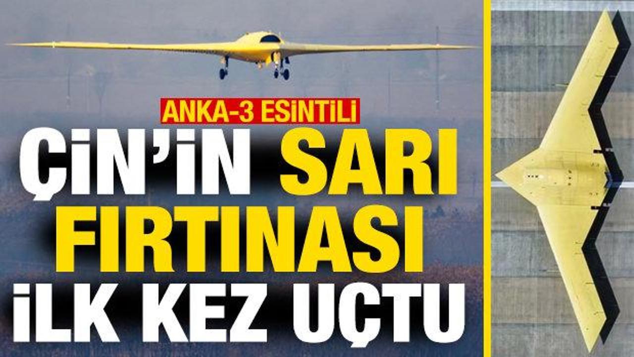 &Ccedil;in'in u&ccedil;an kanatlı İHA'sı CH-7 ilk kez u&ccedil;tu