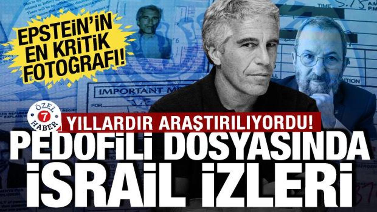 Epstein davasının skandal fotoğrafı: Eski İsrailli istihbarat&ccedil;ı uyarmıştı: Şantaj i&ccedil;in...