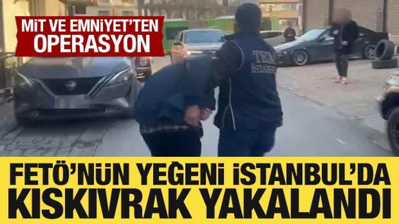 Fetullah G&uuml;len'in yeğeni Yasir G&uuml;len İstanbul'daki operasyonla yakalandı