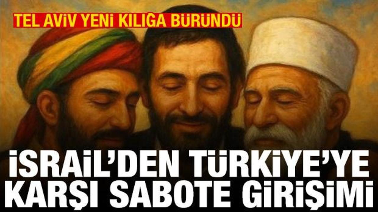 İsrail'den PKK kılığında Ter&ouml;rs&uuml;z T&uuml;rkiye'ye sabote girişimi