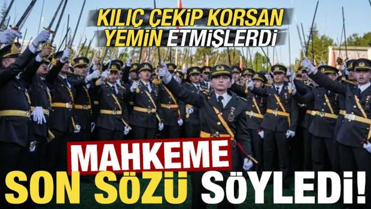 Kılı&ccedil; &ccedil;ekip korsan yemin etmişlerdi! Mahkeme son s&ouml;z&uuml; s&ouml;yledi...
