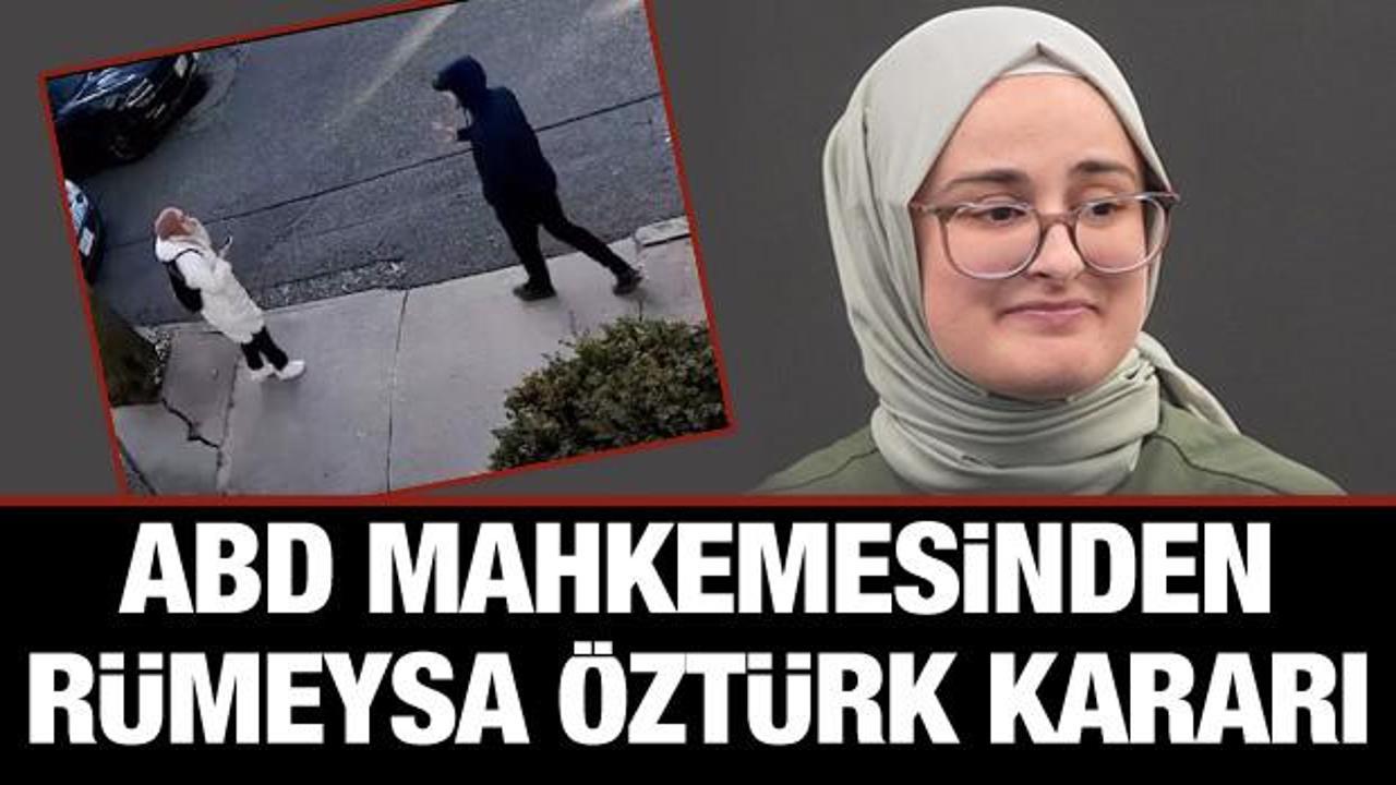 Mahkemeden R&uuml;meysa &Ouml;zt&uuml;rk kararı: Geriye d&ouml;n&uuml;k yeniden işlenecek