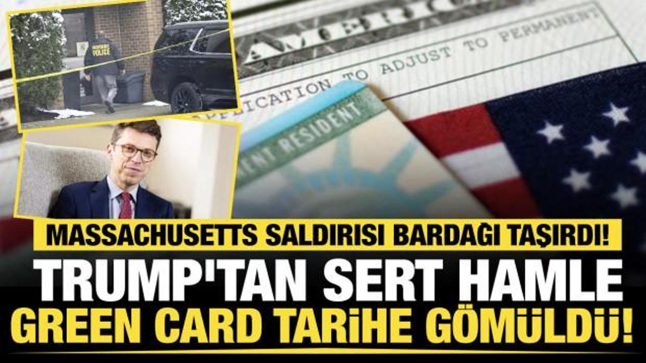 ABD 'Green Card' &ccedil;ekilişini s&uuml;resiz iptal etti! İşte nedeni